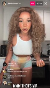 Brittany Renner Medium Ass Actress Influencers Brown Eyes